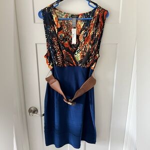 Dress with Belt